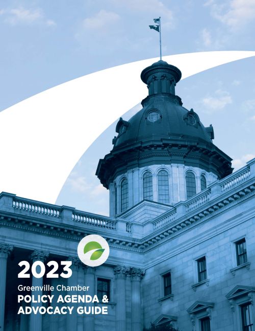 Greenville Chamber 2023 Public Policy Agenda and Advocacy Guide Now Available