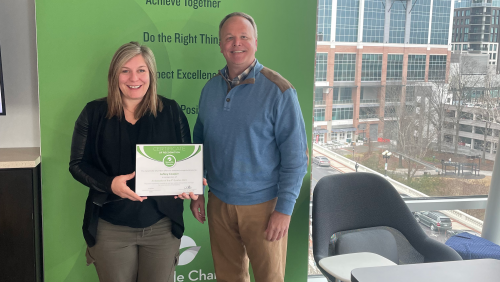 Ashley Cowper Named Q4 Ambassador of the Quarter