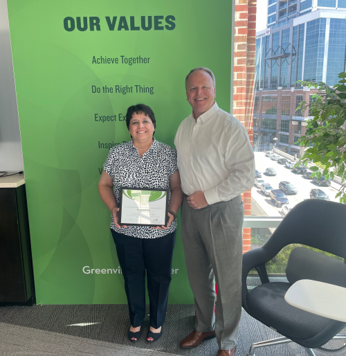 Becky Ballenger Named Ambassador of the Quarter