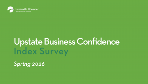 Upstate Business Confidence Index Survey Results - Measured Confidence and a Clear Read on the Environment