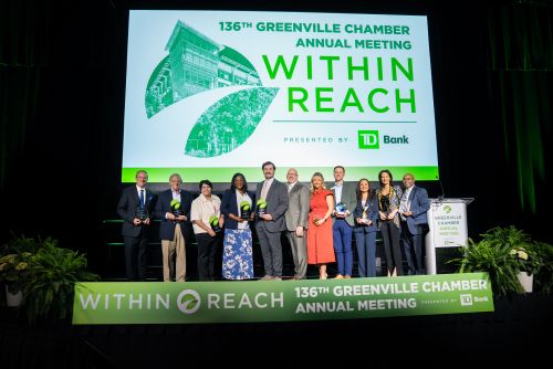 Greenville Chamber Honors Community Business Leaders at 136th Annual Meeting