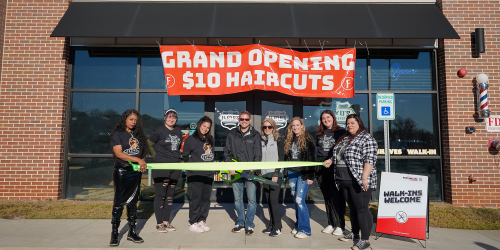 Floyd's 99 Barbershop Celebrates Grand Opening of New Greenville Location