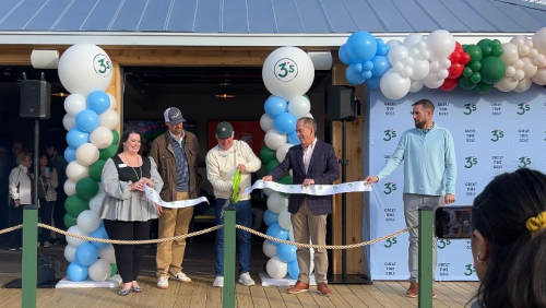 3's Greenville Golf & Grubhouse Host Ribbon Cutting for Newly Renovated Facility
