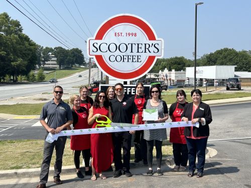 Scooter's Coffee Opens New Location in Greenville
