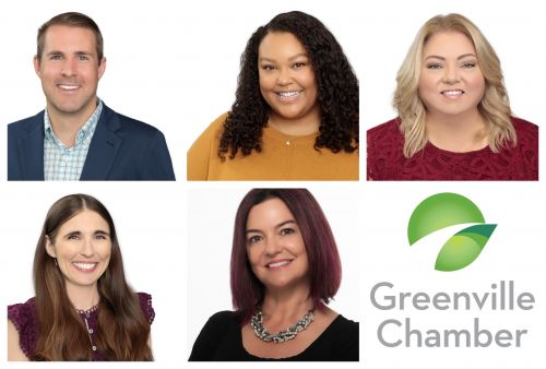 Greenville Chamber Announces Five New Hires