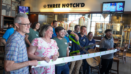 Three Notch'd Brewery & Craft Kitchen Celebrates Grand Opening in Greenville
