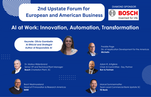 Registration Now Open for 2nd Annual Upstate Forum for European & American Business