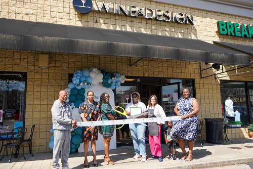 Wine & Design Celebrates Grand Reopening in Greenville